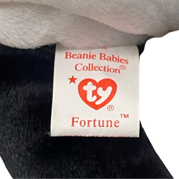 Ty Beanie Baby Babies Fortune Panda Bear 1997 Retired with 1998 Tush Tag Errors - Picture 5 of 6